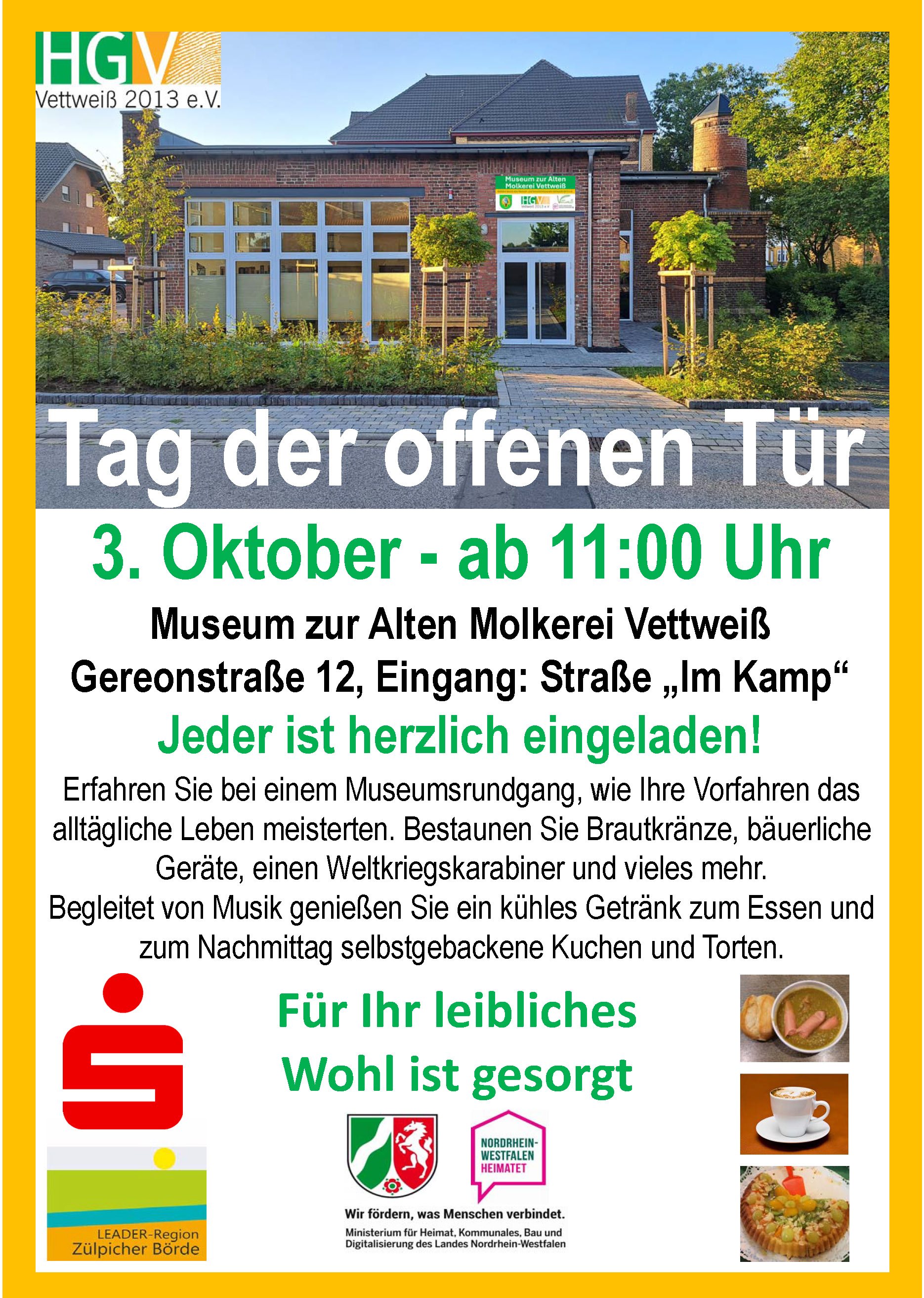 HGV Plakat DIN A4 Tag der offenen Tür 2025