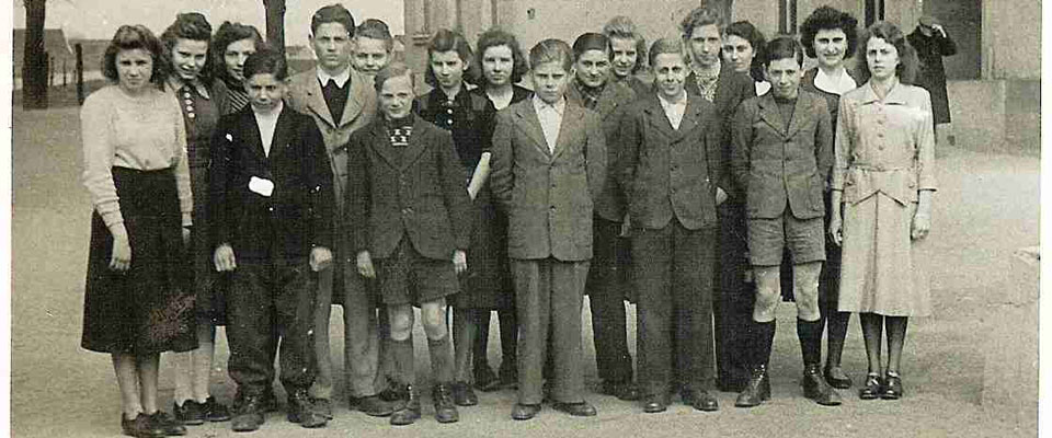Schulentlassung vom 26. März 1950